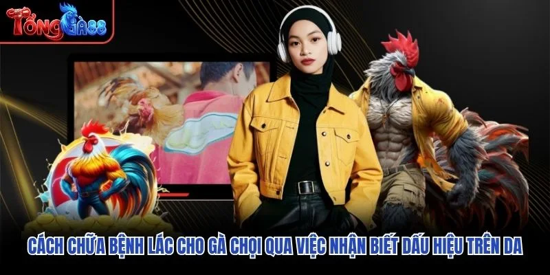 Cách chữa bệnh lác cho gà chọi qua việc nhận biết dấu hiệu trên da