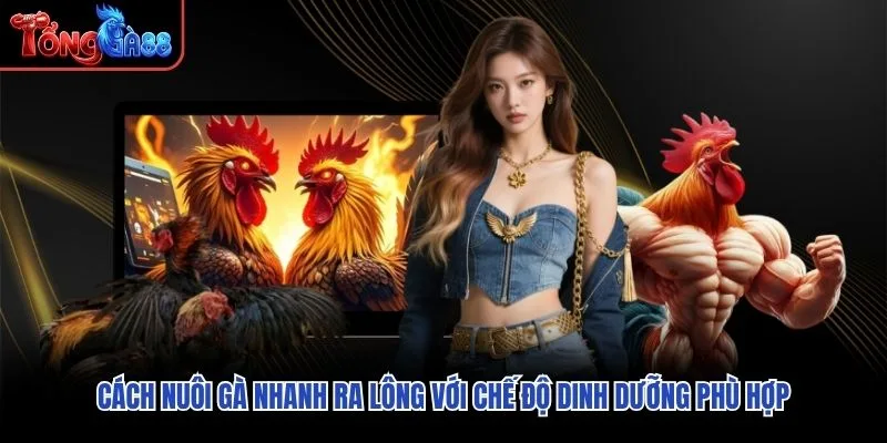 Cách nuôi gà nhanh ra lông với chế độ dinh dưỡng phù hợp Cách nuôi gà nhanh ra lông với chế độ dinh dưỡng phù hợp