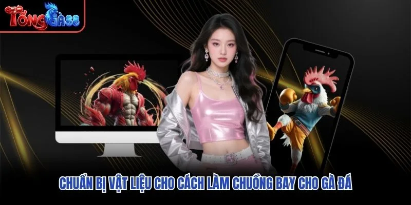 Chuẩn bị vật liệu cho cách làm chuồng bay cho gà đá