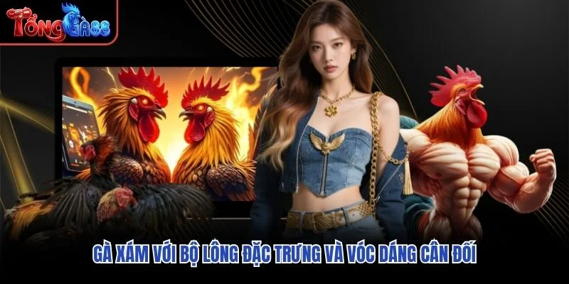 Gà Xám với bộ lông đặc trưng và vóc dáng cân đối Gà Xám với bộ lông đặc trưng và vóc dáng cân đối